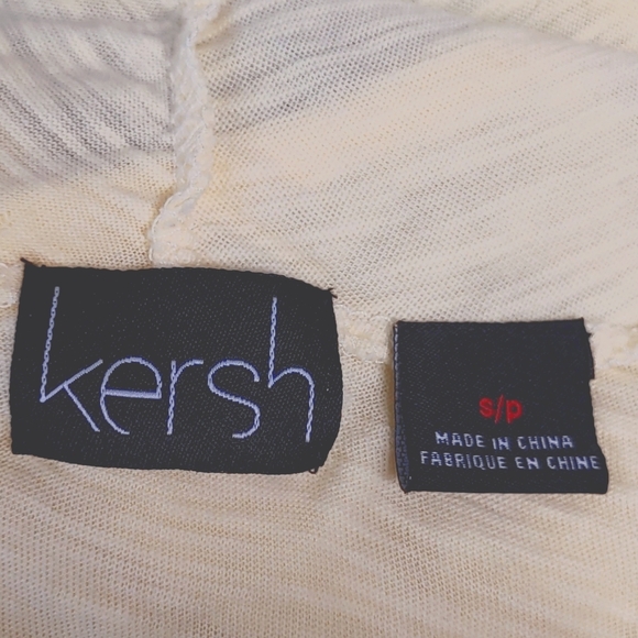 Kersh Lemon Yellow Open Waterfall Cardigan ~ Size S - Picture 1 of 9